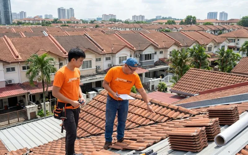 Roof repair service in Shah Alam