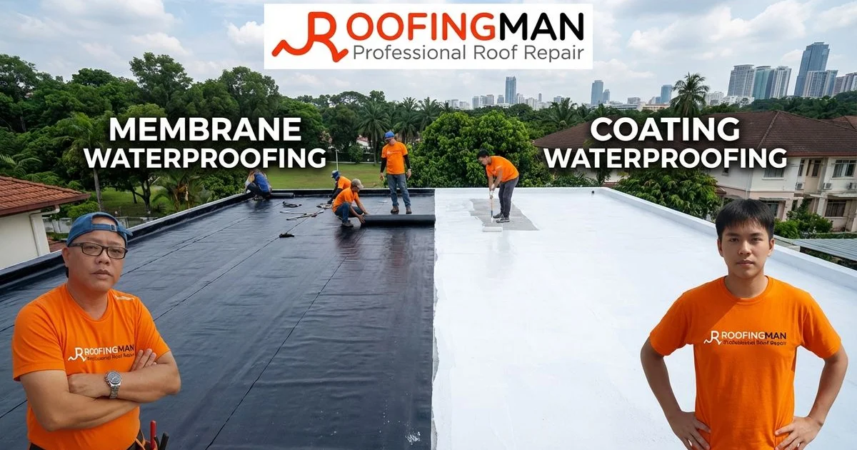 Membrane vs Coating Waterproofing: Which Is Best for Malaysian Roofs?