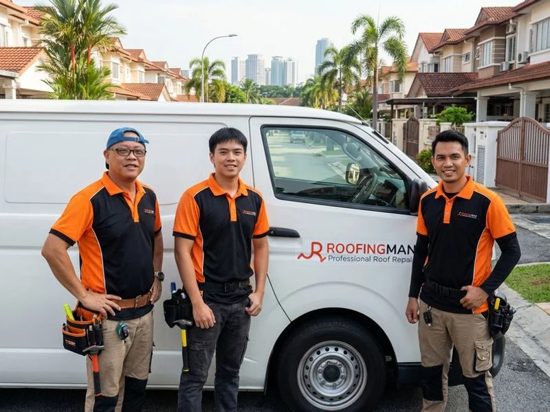 The Roofing Man team