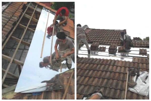 Leaking roof diagnosis and repair